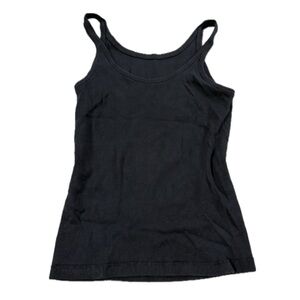 brandy melville classic navy ribbed tank